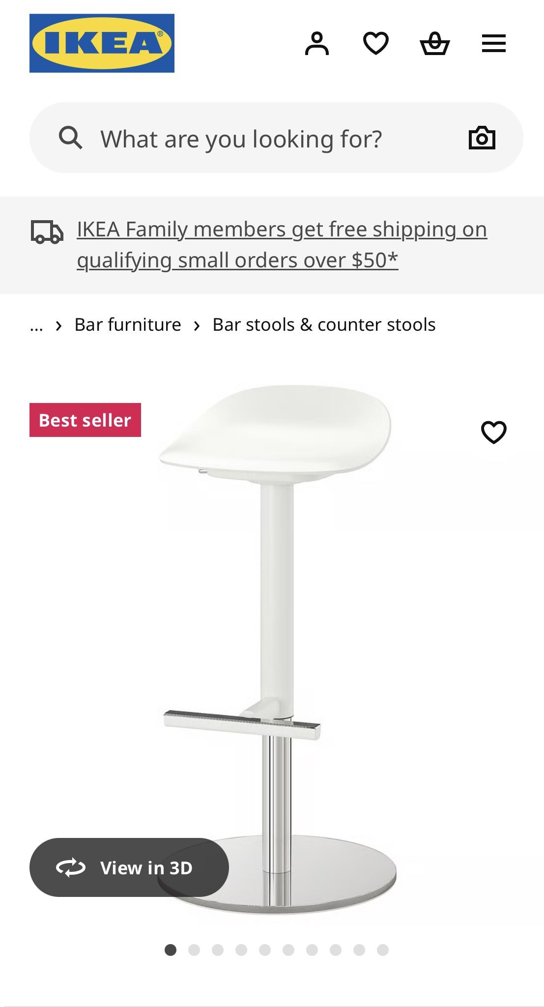 2 Ikea bar stools