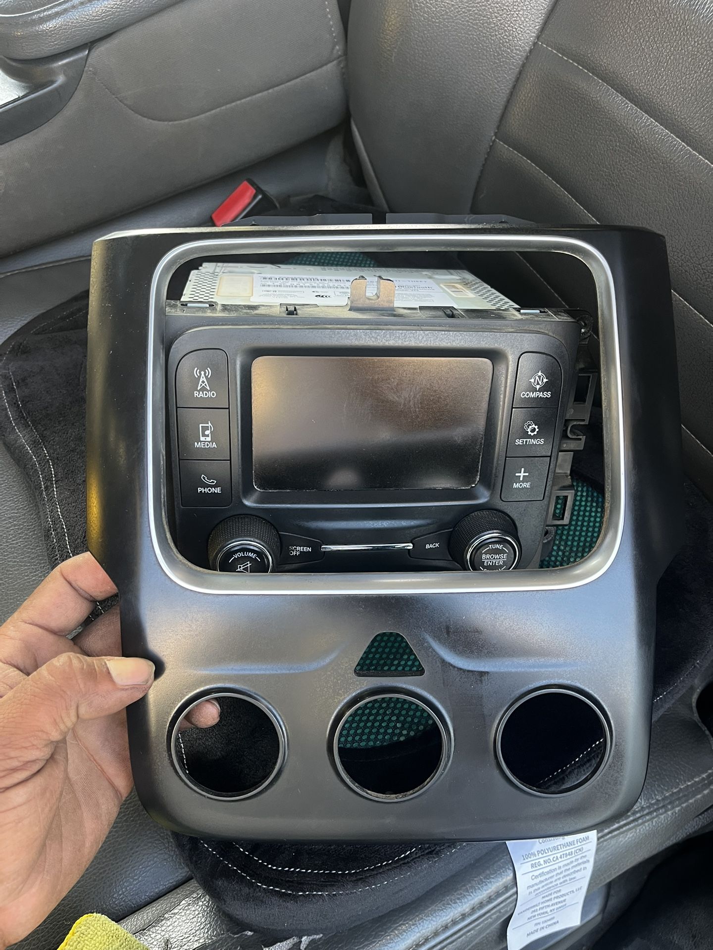 Stock Dash Stereo From Ram 2013 