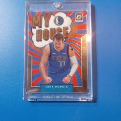 2021-22 Donruss Optic  - My House Insert Luka Doncic