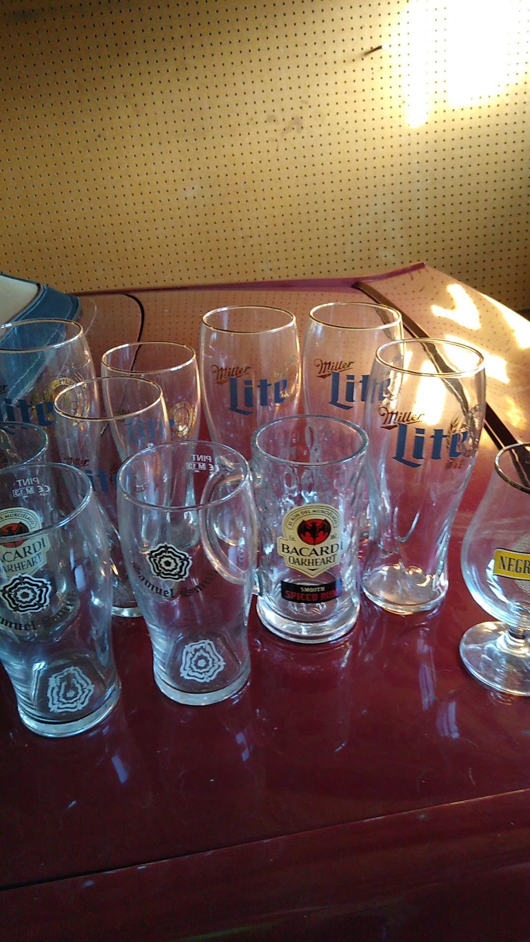 Beer glasses!