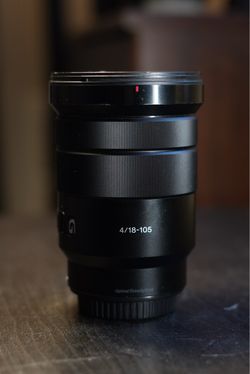 Sony 18-105 F4 Zoom Lens Black For E-mount Sony Camera