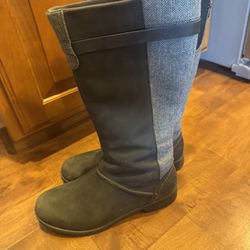 Women’s Eddie Bauer, waterproof leather riding boots shipping available