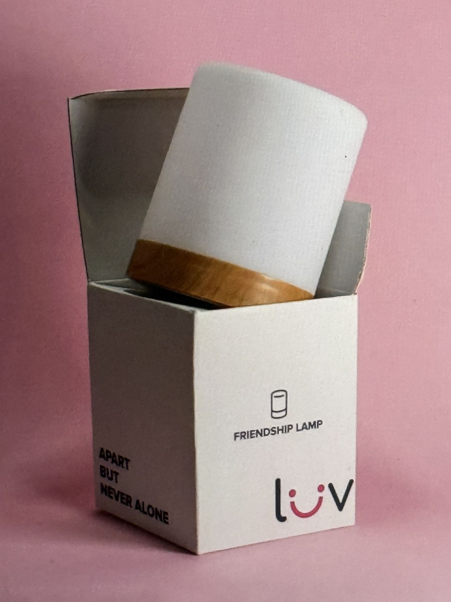 Single Friendship lamp by LuvLink - Long Distance Friendship Lamp WiFi