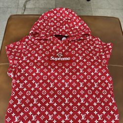 Louis Vuitton Supreme Box Logo Hoodie