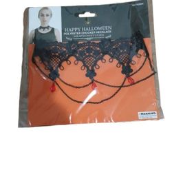 Choker Necklace Vampire/Catrina Día De Muertos Adult Halloween Costume (New) 