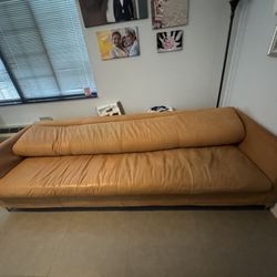Leather sofa 