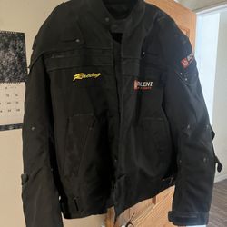 BORLENI Motorcycle Jacket (Size is XXL) 