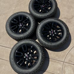 GMC Sierra 1500 20” Denali Elevation Gloss Black Wheels Rims Rines 