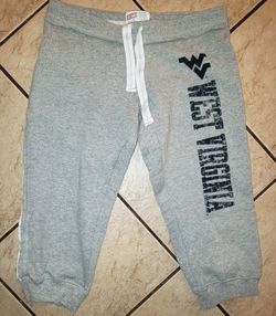 West Virginia sweatpant joggers with drawstring