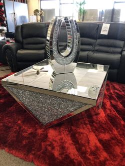 Mirrored Coffee Table @Elegant Furniture