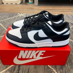 Nike Dunk Low Shoes Black White Panda Size 12 