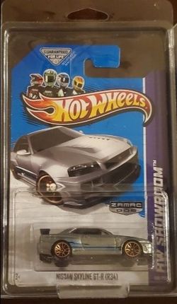 Hot Wheels Nissan Skyline GT-R R34 Zamac