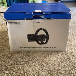 R3 Racing Wheel And Pedals For Pc (Moza Racing)
