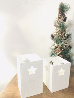 Gold canyon candle holder for mini heritage candles