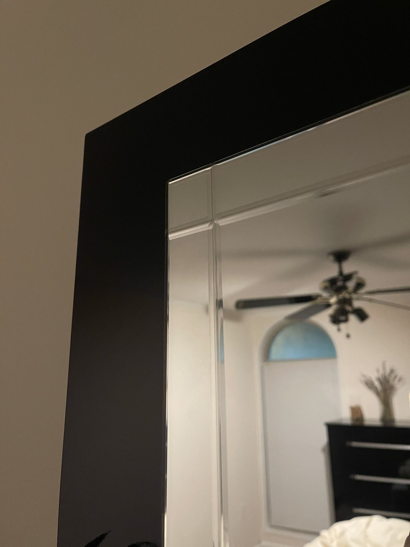 Luxurious Dresser with Mirror $600 and Chest $400 Or Both for $900 Excellent Condition. Black color, very sturdy, high quality and from a smoke-free h