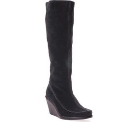 AEROSOLES TALL LEATHER BOOT, SIZE 5.5