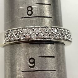 14k white gold ring 144958-1