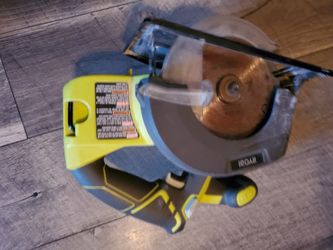 Ryobi 18v cordless circular saw