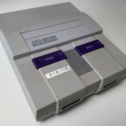 Complete Super Nintendo SNES Console Bundle - 2 Controllers + 16 Games + Cables – Works Great!