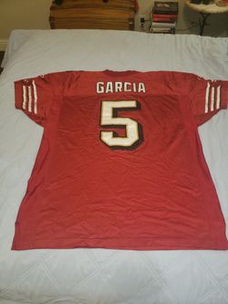 Jeff Garcia Reebok vintage 1990's Sewn Jersey