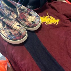 Ralph Lauren Polo Shirt And Shoes