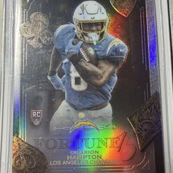 ‘25 Topps Chrome Omarion Hampton RC Fortune 15