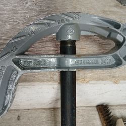 Greenlee 841FH Site Rite Rigid Iron Hand Bender Head With Handle, 3/4" EMT And 1/2" Rigid/IMC,