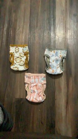Langsprit Cloth Diapers Set of 3 (small)