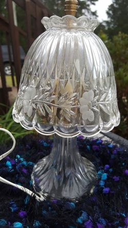 Vintage Princess House Romance Lamp 10" high