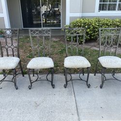 4 pairs of dinning chairs