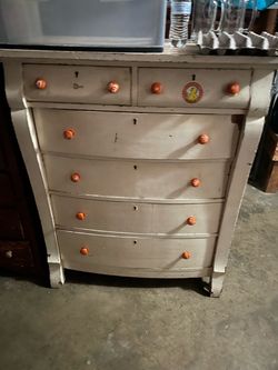 White Chester drawers