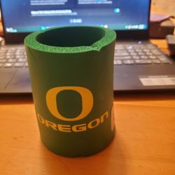 Oregon Ducks Foam Can Cooler