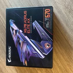 GIGABYTE X870 AORUS ELITE MOTHERBOARD (SEALED)