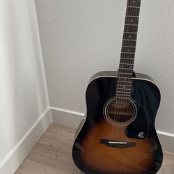 Epiphone acoustic guitar