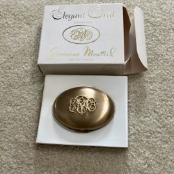 Germaine Monteil Cosmetics New York Compact With Letter “M”