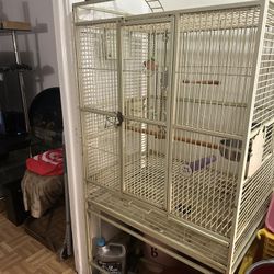 Xl Bird Cage Parrots, Crows, Cockatoos