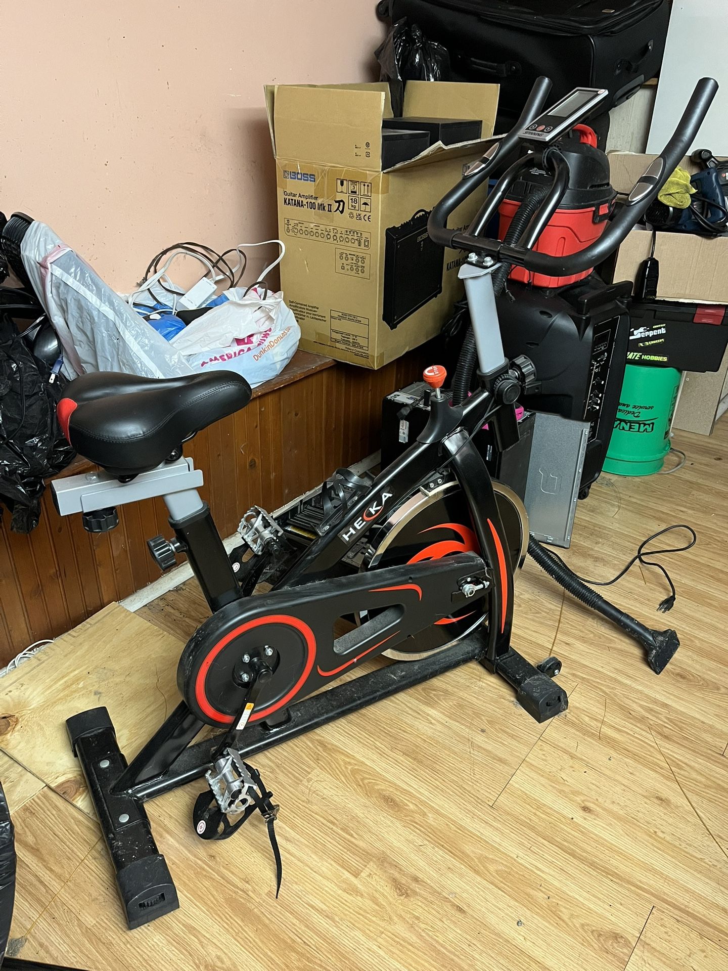Heka Indoor Exercise Bike Cycling Workout Gym Good Conditon