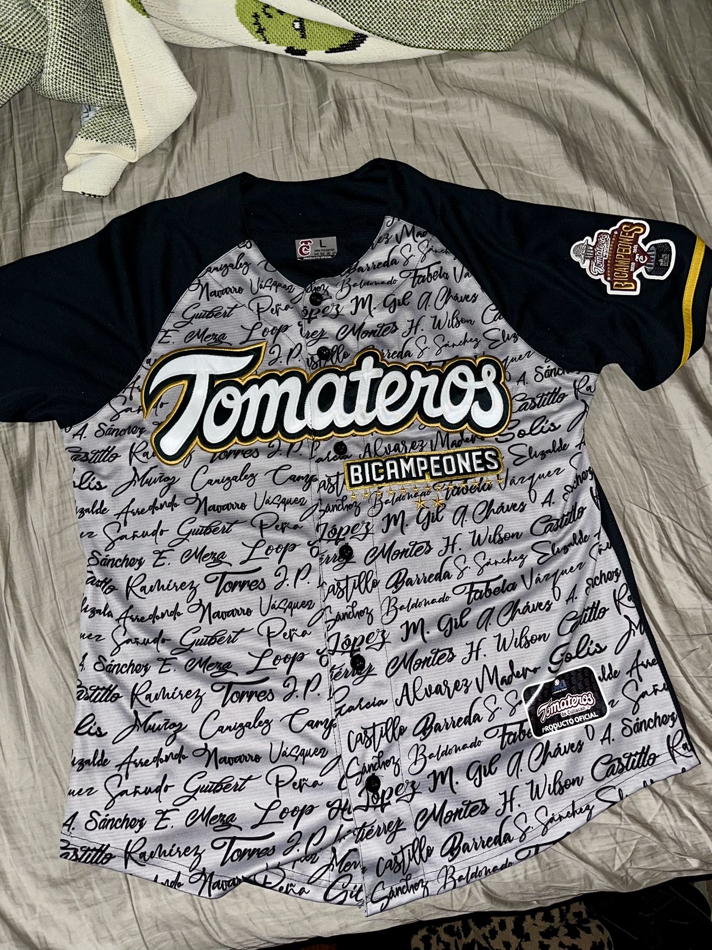 Tomateros de Culiacan jersey size L