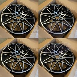 New Staggered Set of 19 Inch Rims Wheels Style 19x8.5 +35 19x9.5 +42 (5x120) CB: 72.56 Fits BMW