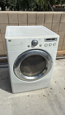 LG front loader gas dryer