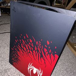 PS5 SPIDERMAN2 Edition with controller