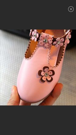 New luxury pink flower patch dress shoes