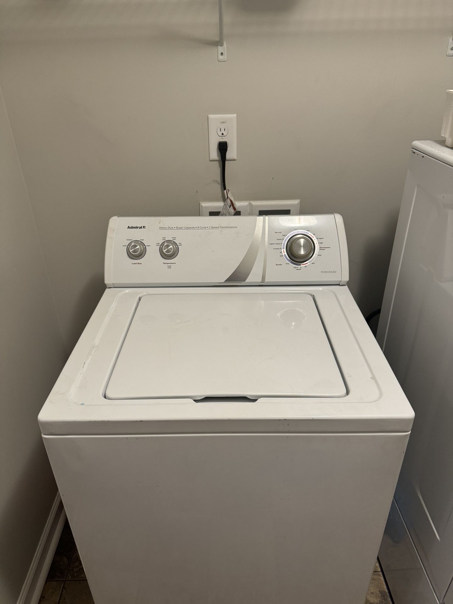 Washer and Dryer
