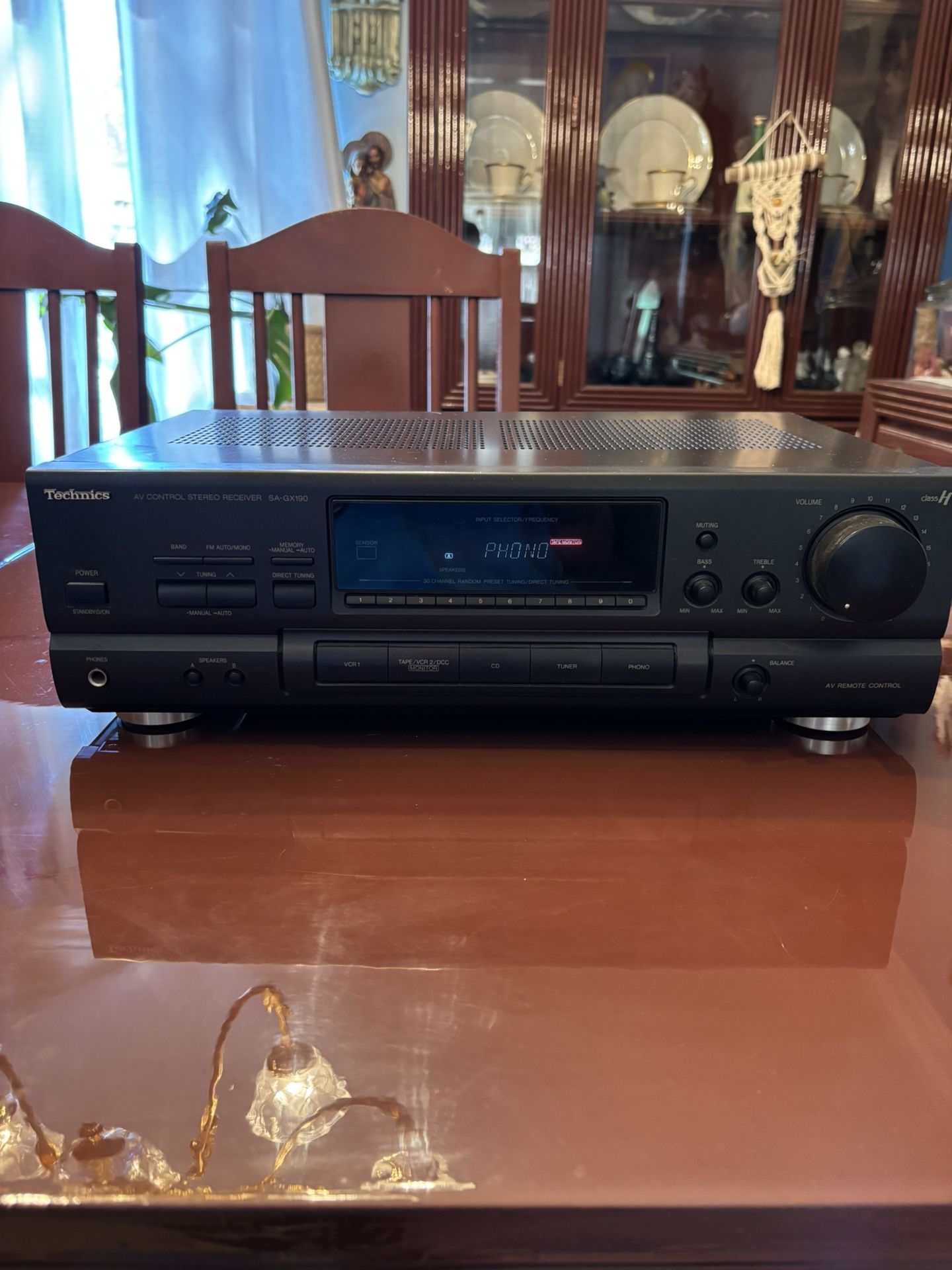 Vintage Technics SA-GX 190 Stereo Tuner