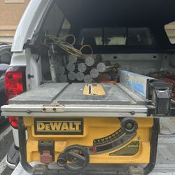 Table Saw With Stand