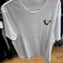 True Religion White T Shirt Size XL new