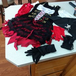 Pirate Costume Size M/L