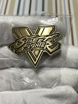 Street Fighter Enamel Pin Brooch Anime