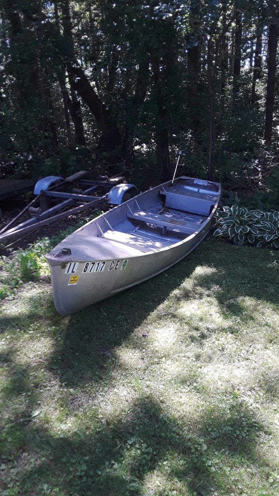 Grumman Sport Canoe Motor Mount