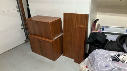 AEJM Mobler Walnut Wall Unit